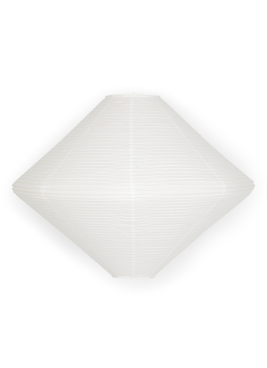 Hay Paper Shade Diamond lampenkap Ø80 cm - voorkant 2 wit