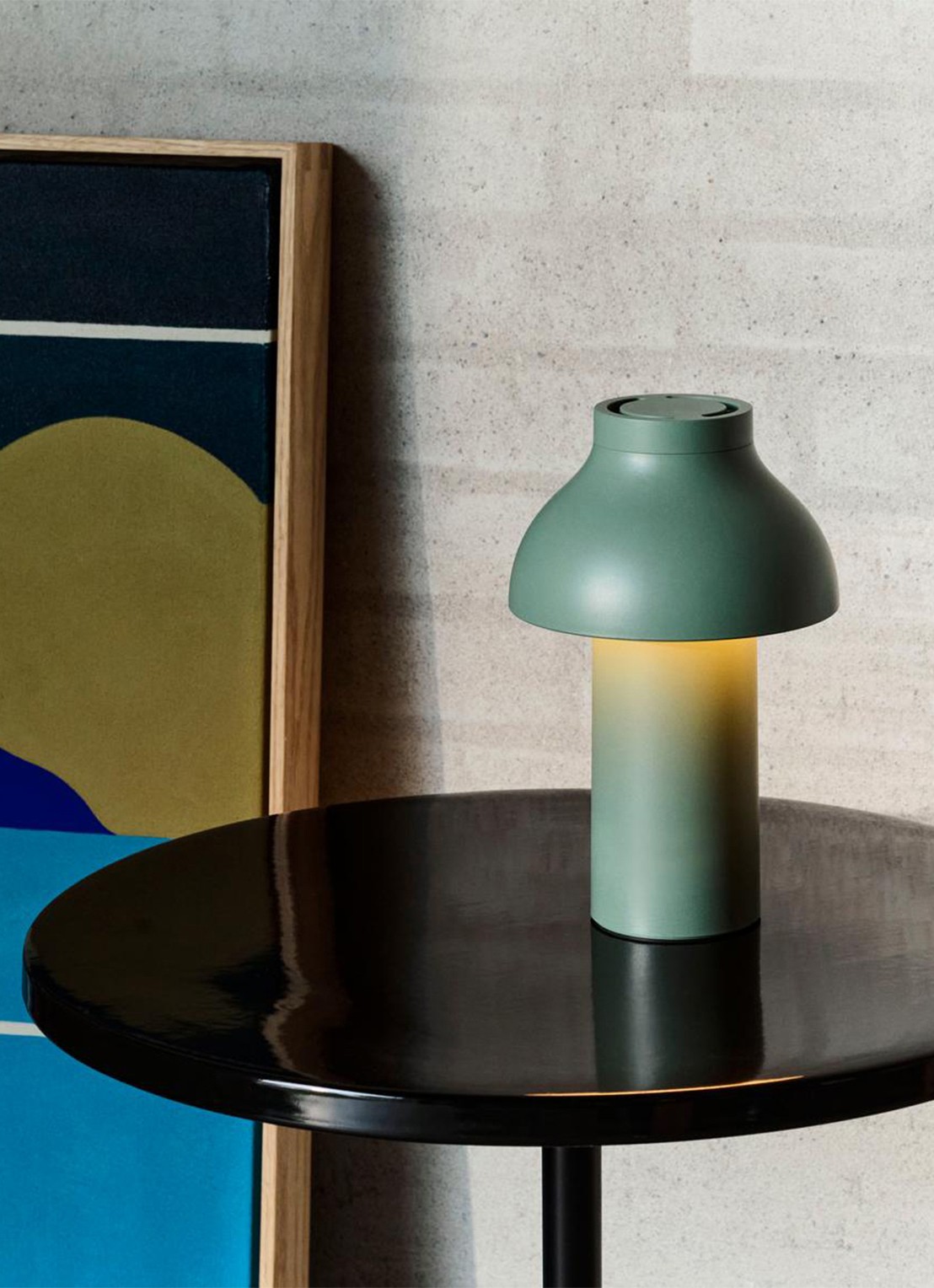 Hay Pc portable lamp no 2 - achterkant 3 groen