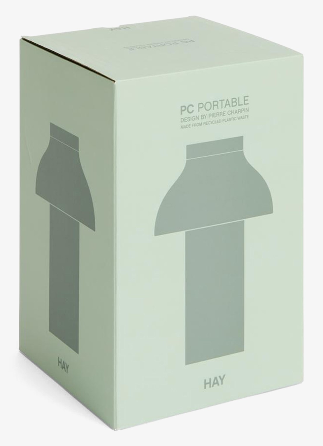 Hay Pc portable lamp no 2 - voorkant 2 groen