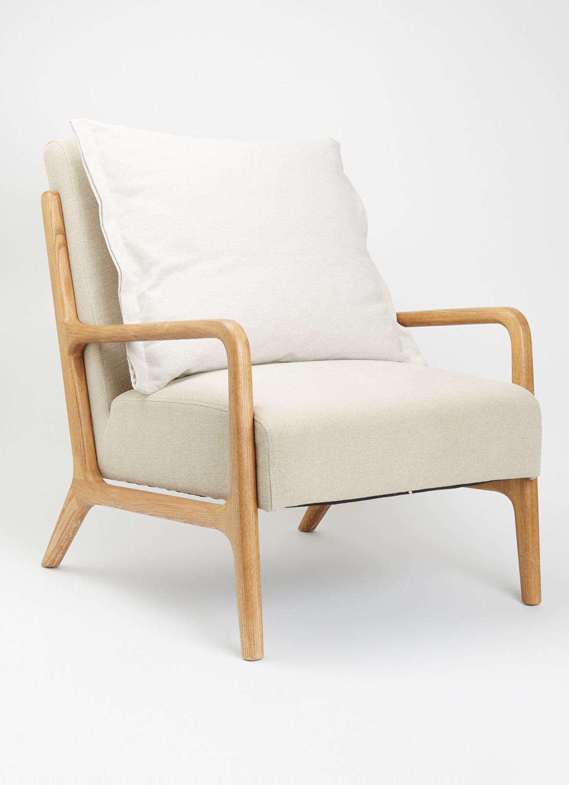 Hay Plica sierkussen 55 x 60 cm - voorkant 4 beige