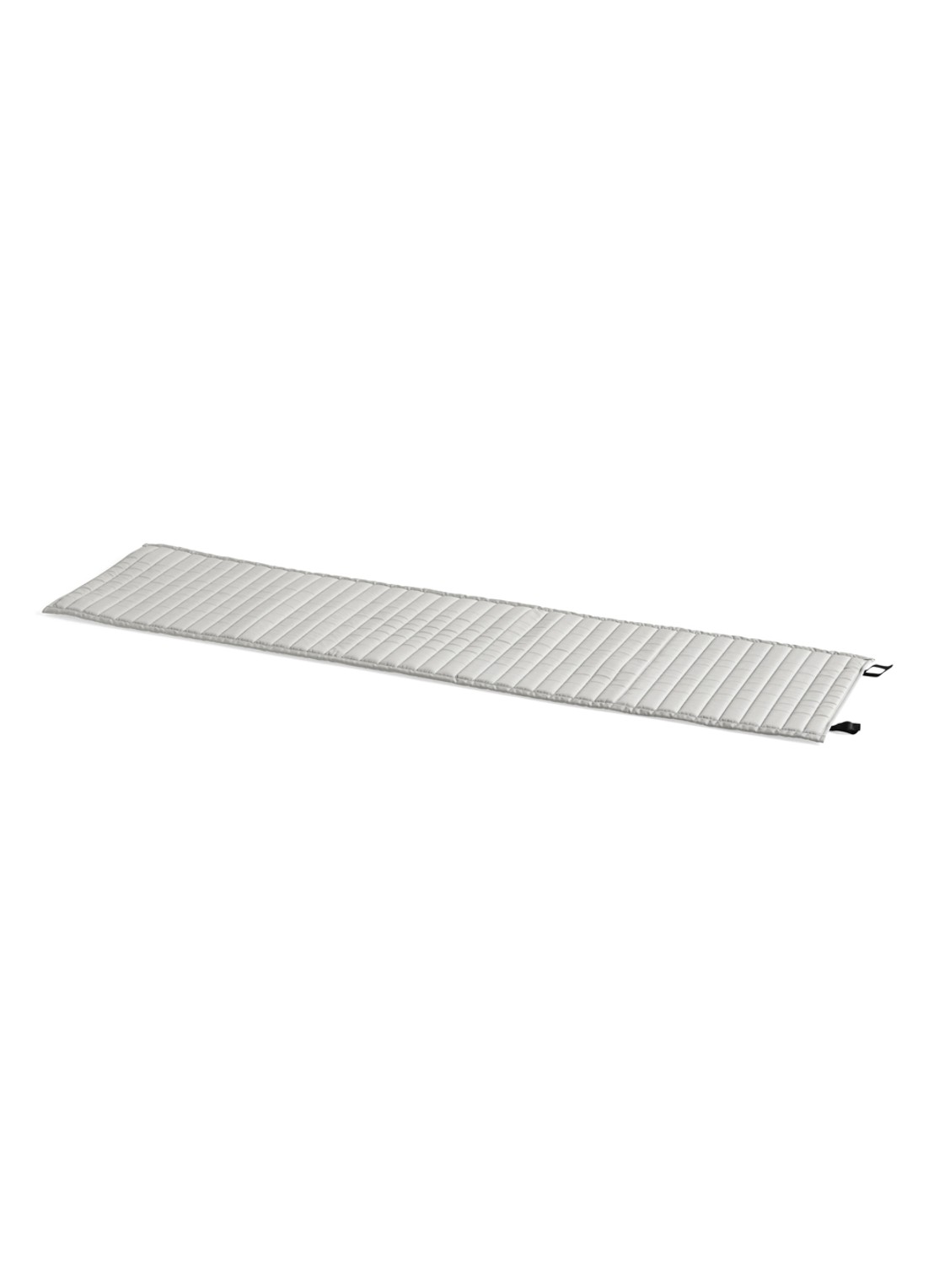 Hay Quilted kussen voor Palissade chaise longue - voorkant 2 lichtgrijs