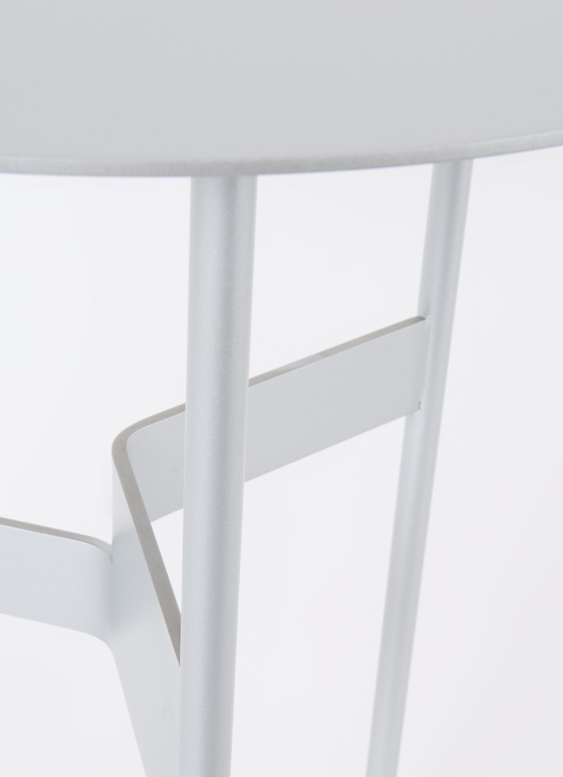 Hay Shim salontafel 45 cm - voorkant 2 lichtgrijs
