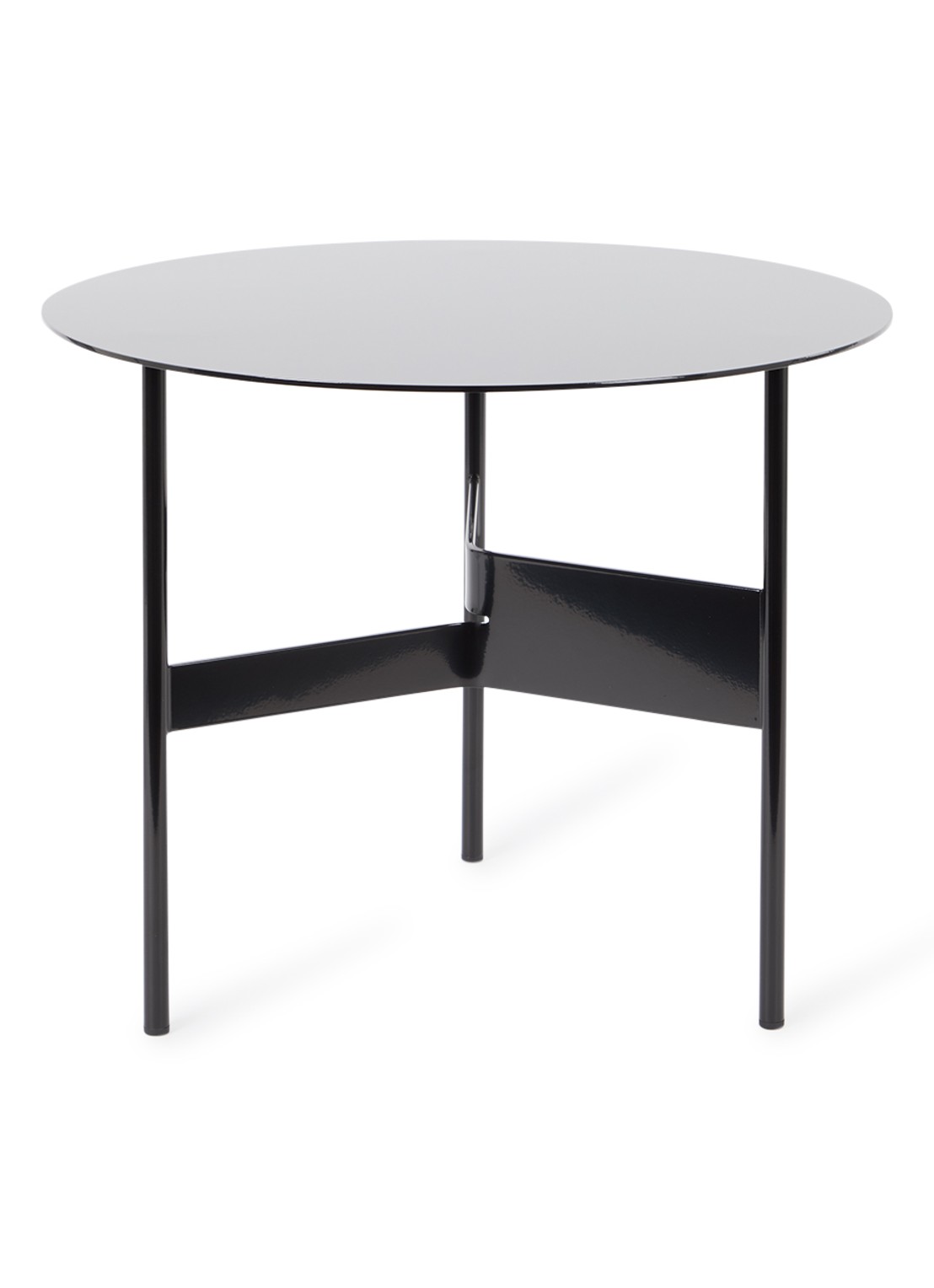 Hay Shim salontafel 54 cm - voorkant zwart