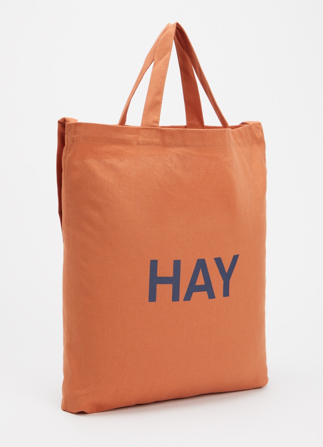 Hay Shopper met logo - achterkant oranje