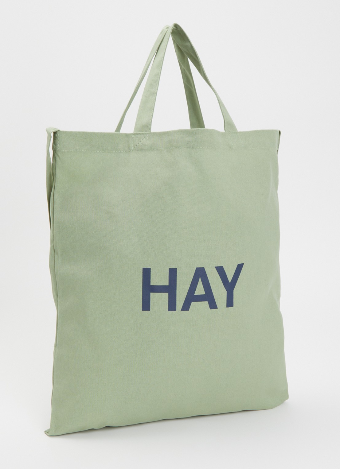 Hay Shopper met logo - achterkant 4 lindegroen