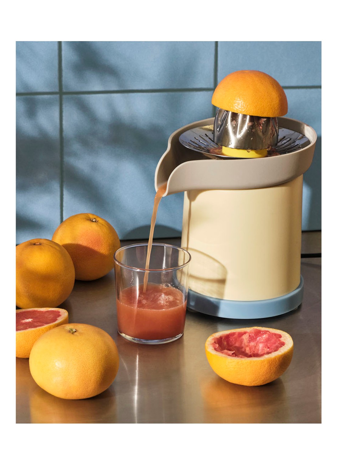 Hay Sowden Juicer citruspers 541399 - voorkant 2 vanillegeel