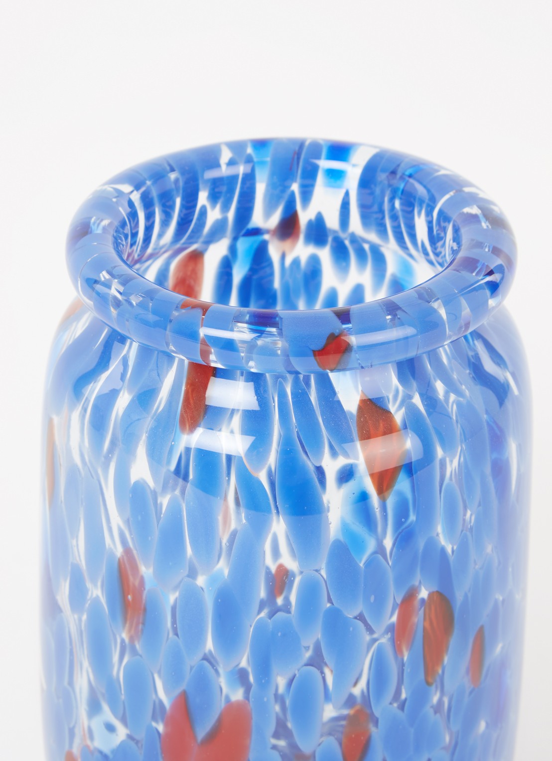 Hay Splash vaas medium 22,5 cm - voorkant 2 blauw