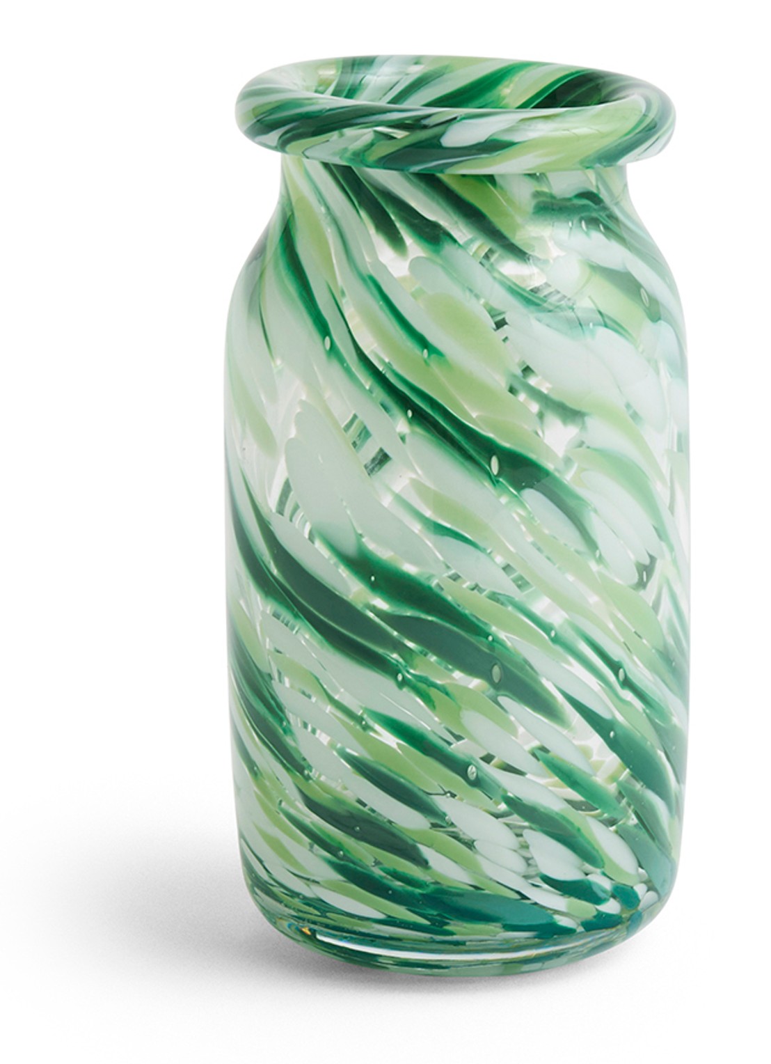 Hay Splash vaas S 20,5 cm - voorkant groen