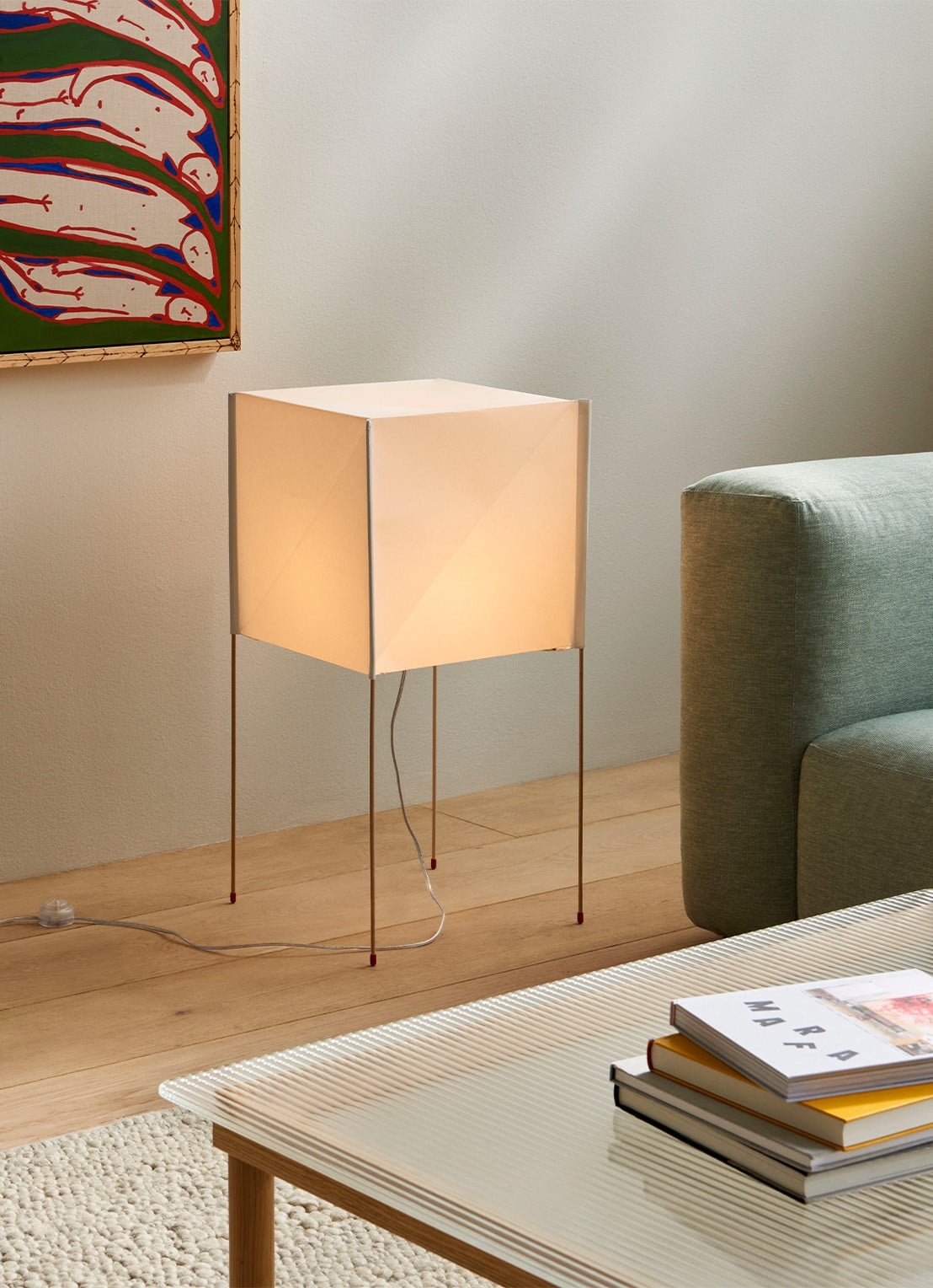 Hay Tafellamp 30 cm - voorkant 2 wit