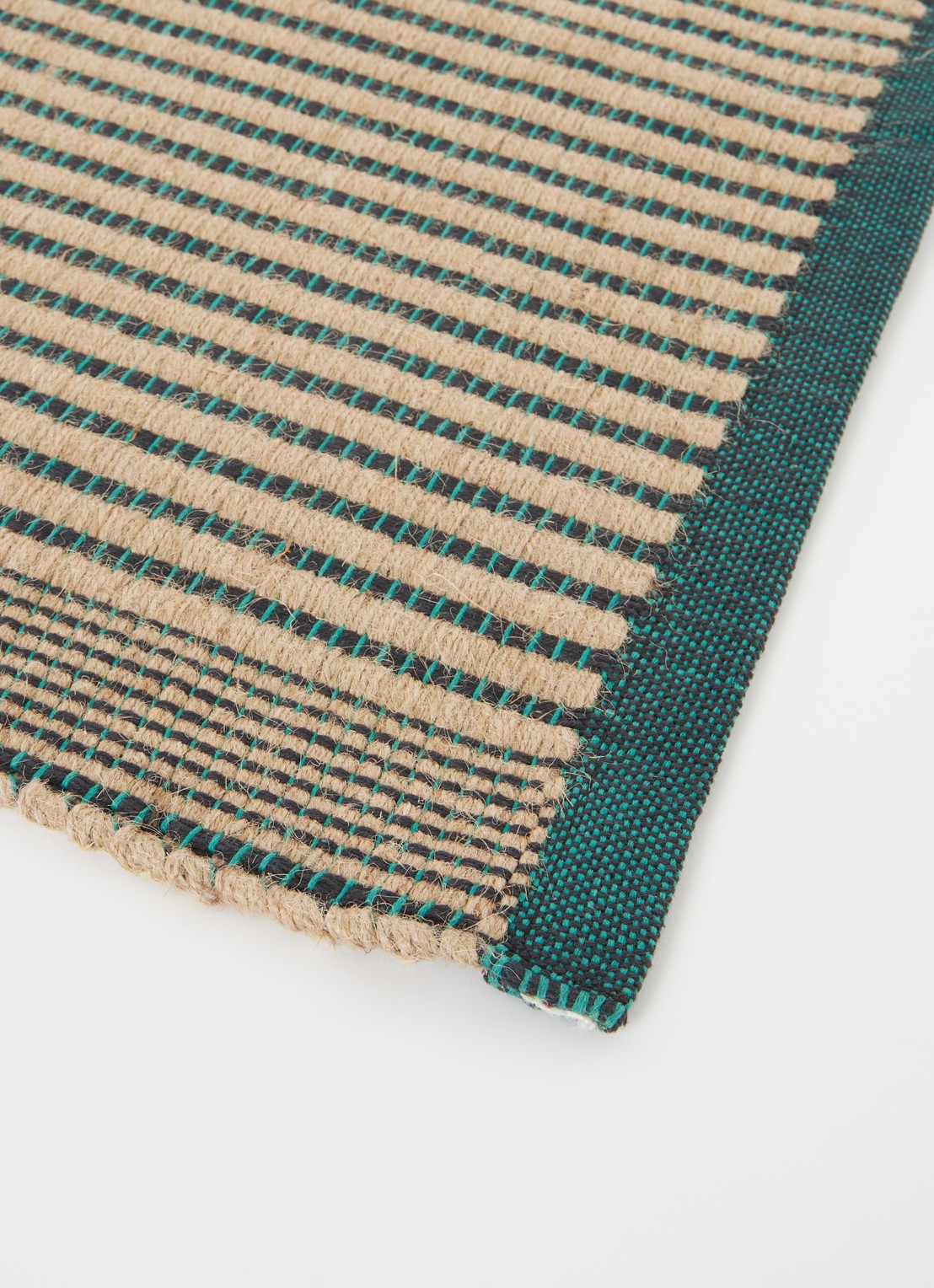 Hay Tapis deurmat 60 x 95 cm - voorkant 2 donkergroen
