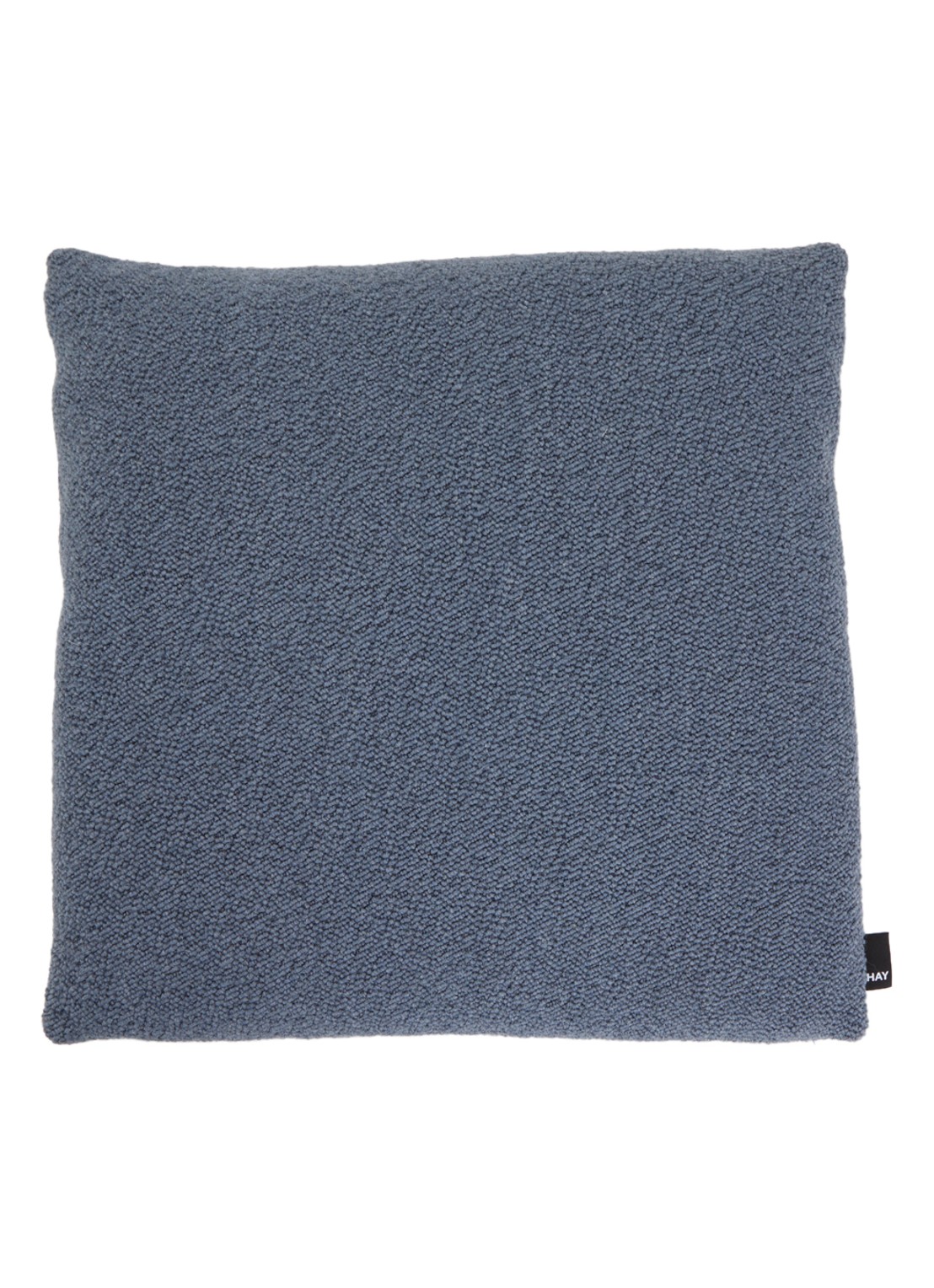 Hay Texture sierkussen 50 x 50 cm - voorkant 3 staalblauw