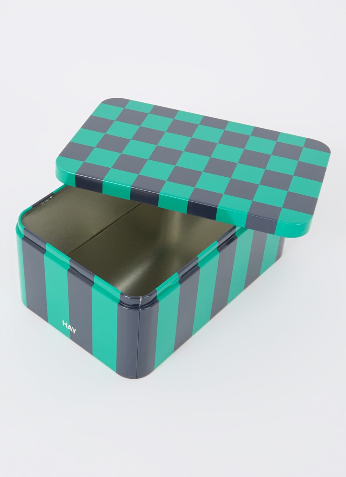 Hay Tin Container Small blik - detail 2 groen