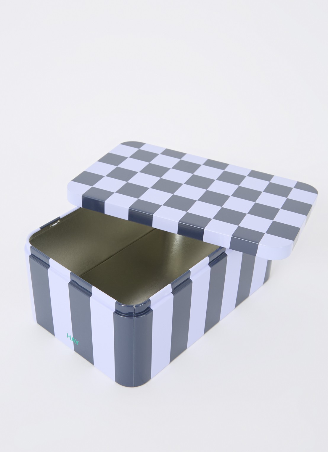 Hay Tin Container Small blik - detail lichtpaars