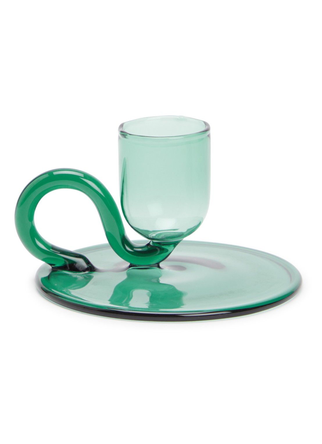 Hay Tiny kandelaar  - voorkant turquoise