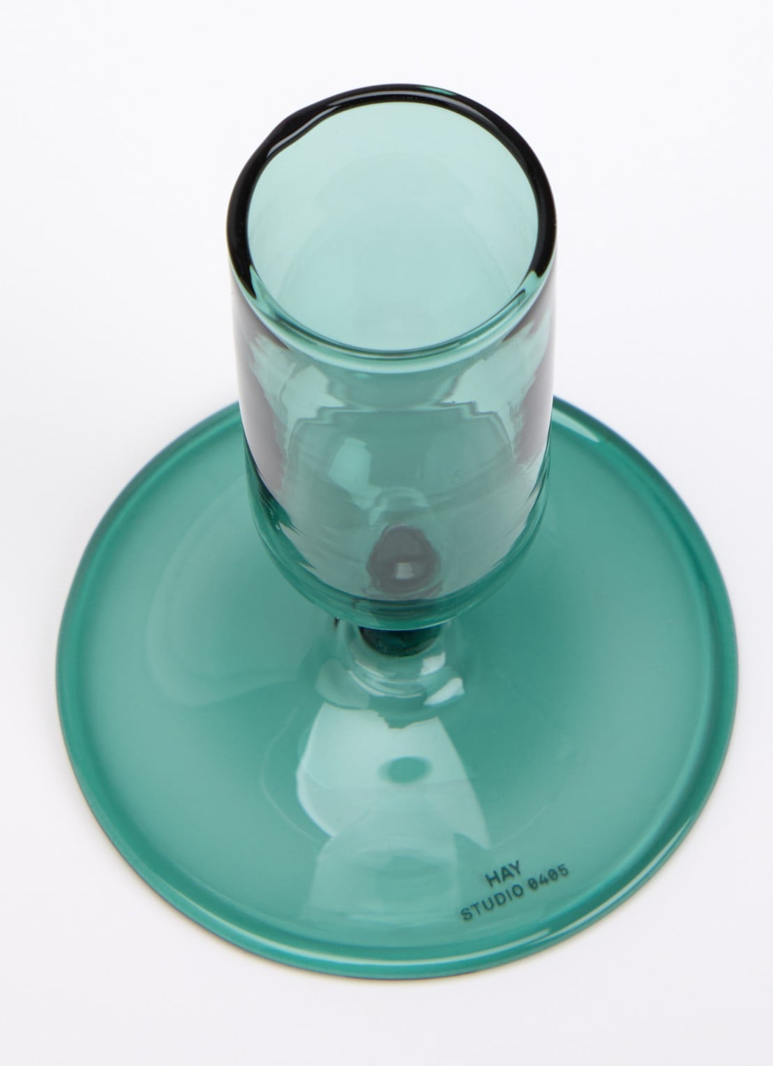 Hay Tiny vaas 8,5 cm - voorkant 2 turquoise