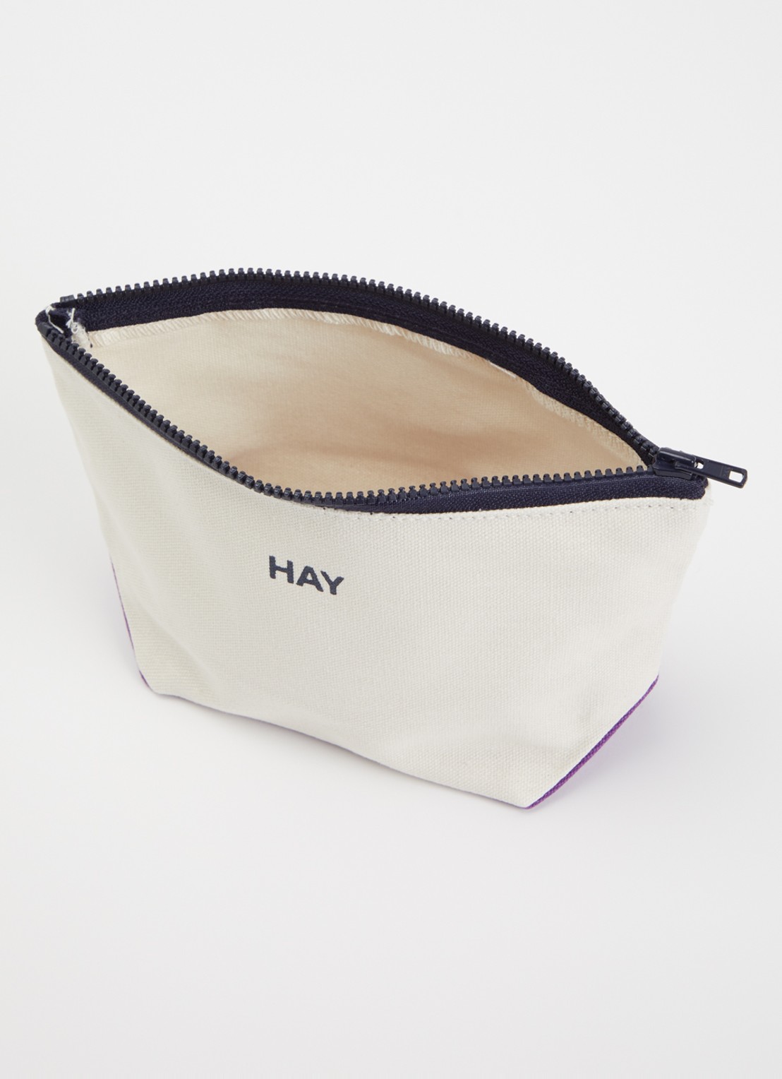 Hay Toilettas van canvas in 4-pack - voorkant 2 beige