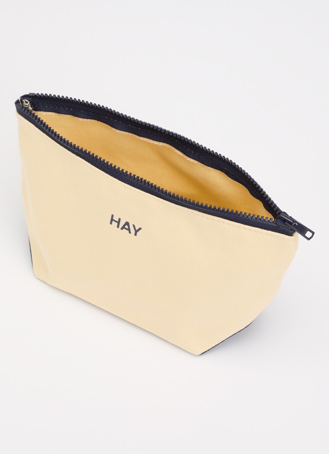 Hay Toilettas van canvas in 4-pack - voorkant 2 geel