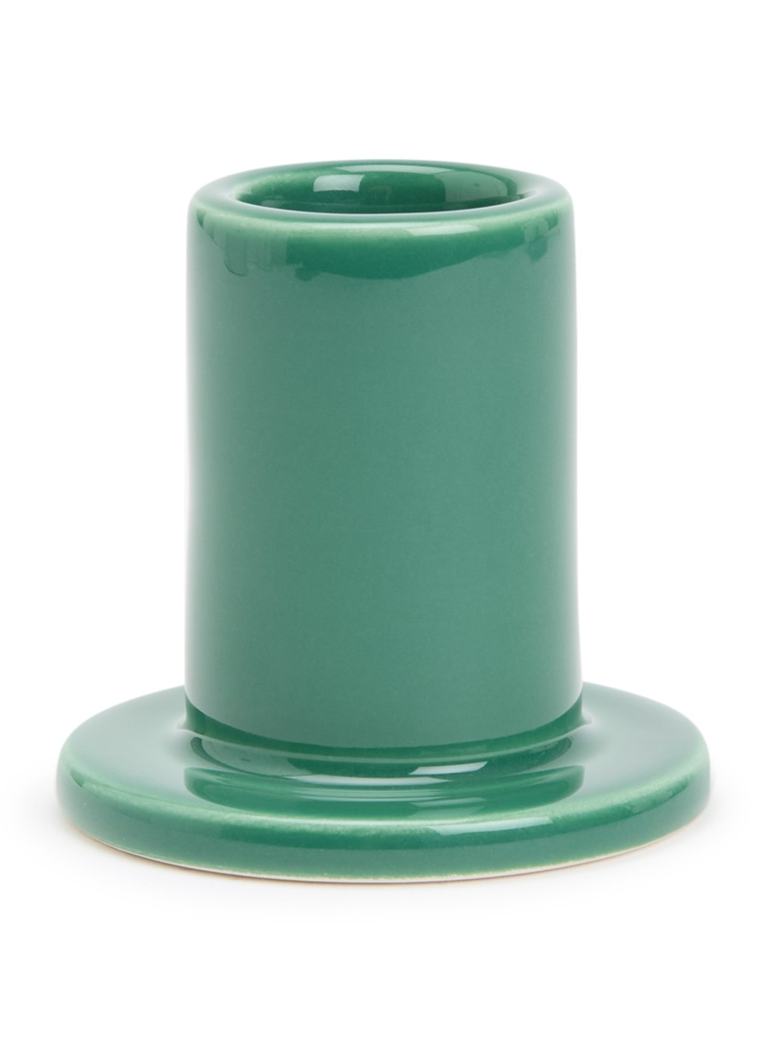 Hay Tube kandelaar 5 cm - voorkant groen