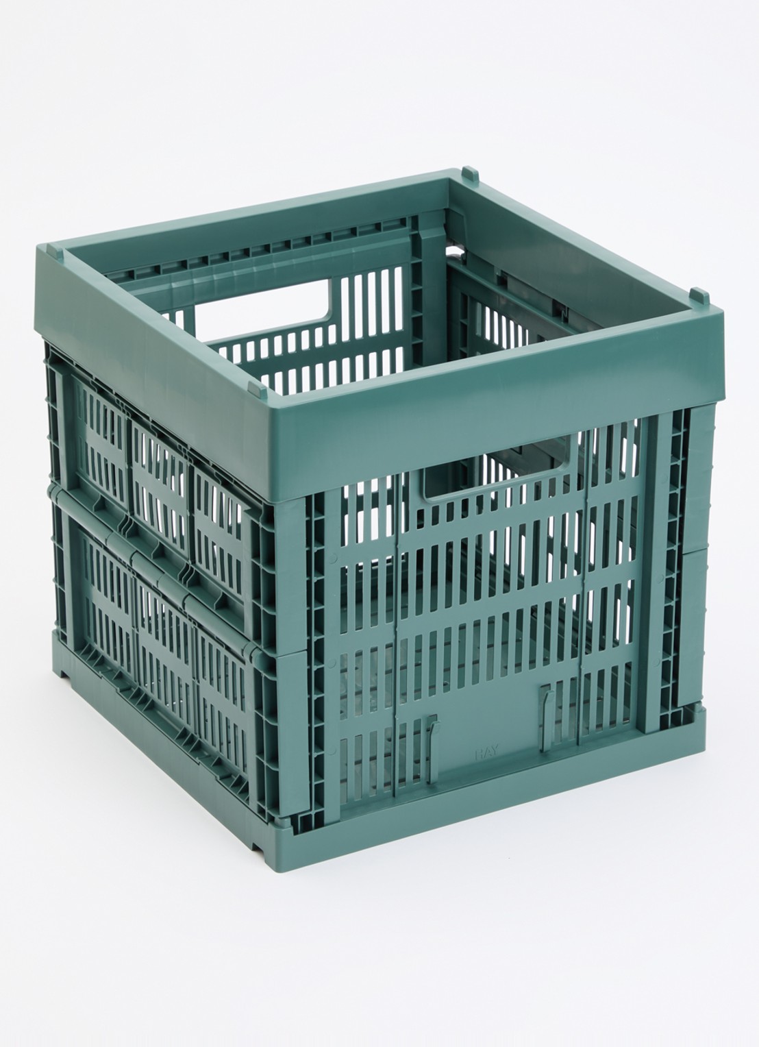 Hay Vouwkrat 31 cm - voorkant 2 donkergroen