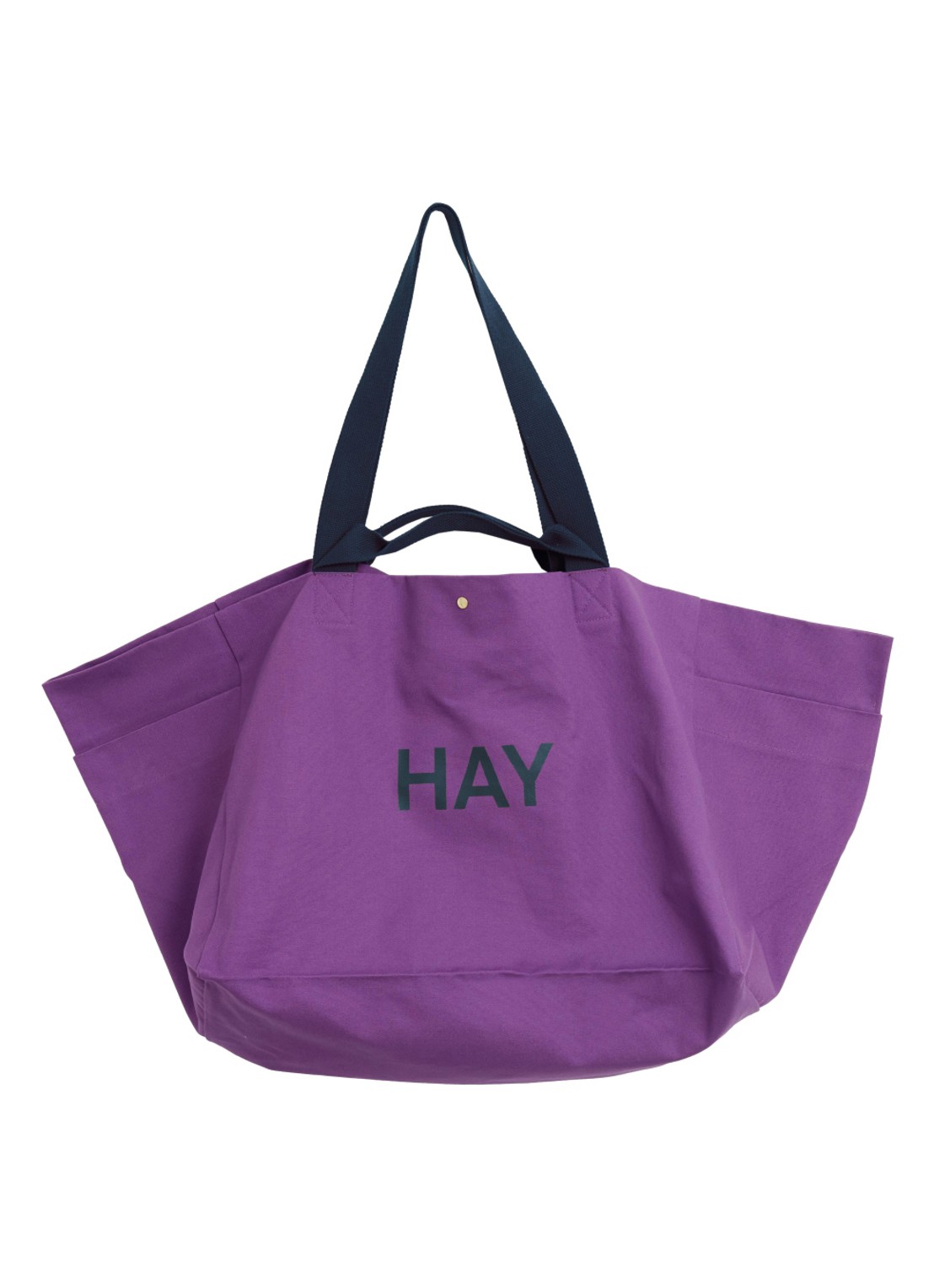 Hay Weekend Organic tas L  - voorkant paars