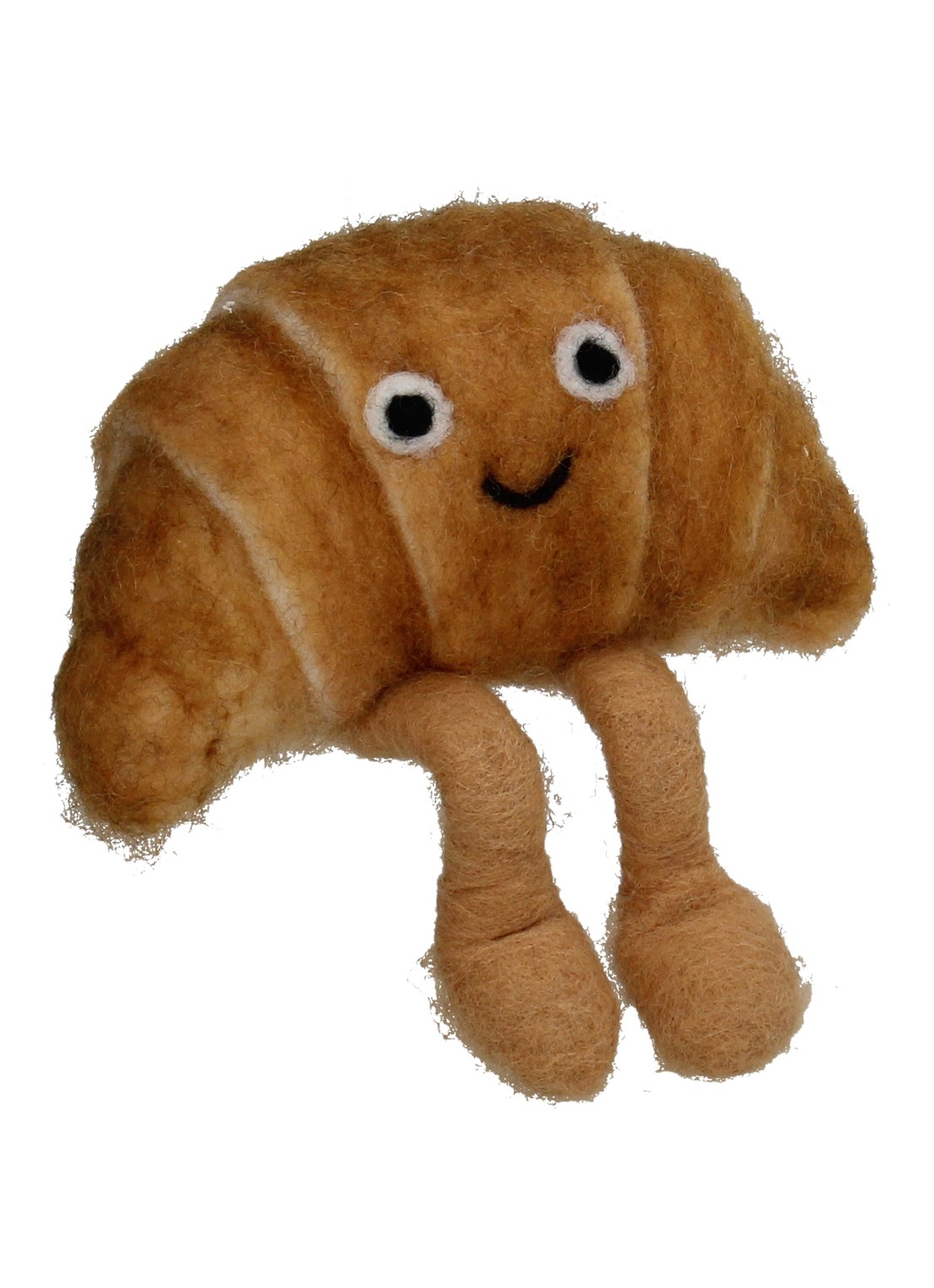 HD Collection Croissant kersthanger 10 cm - voorkant 3 bruin