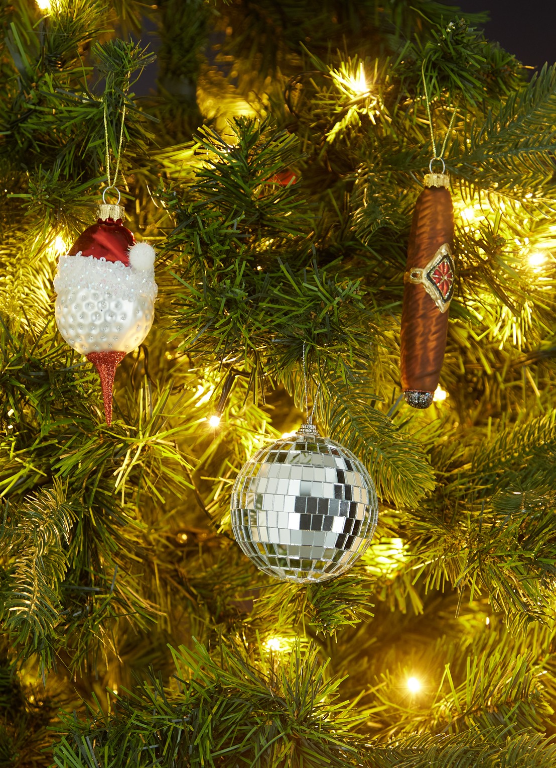 HD Collection Discobal kerstbal 8 cm - voorkant 2 zilver