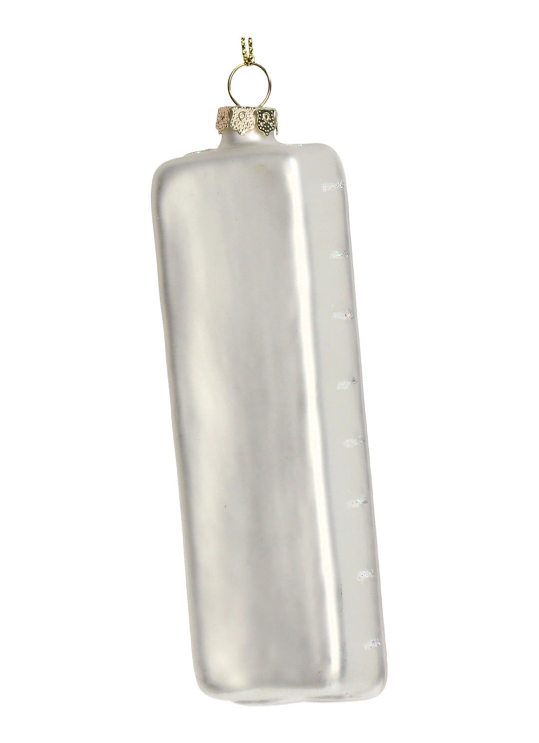 HD Collection Frikandel kersthanger 12,8 cm - achterkant bruin