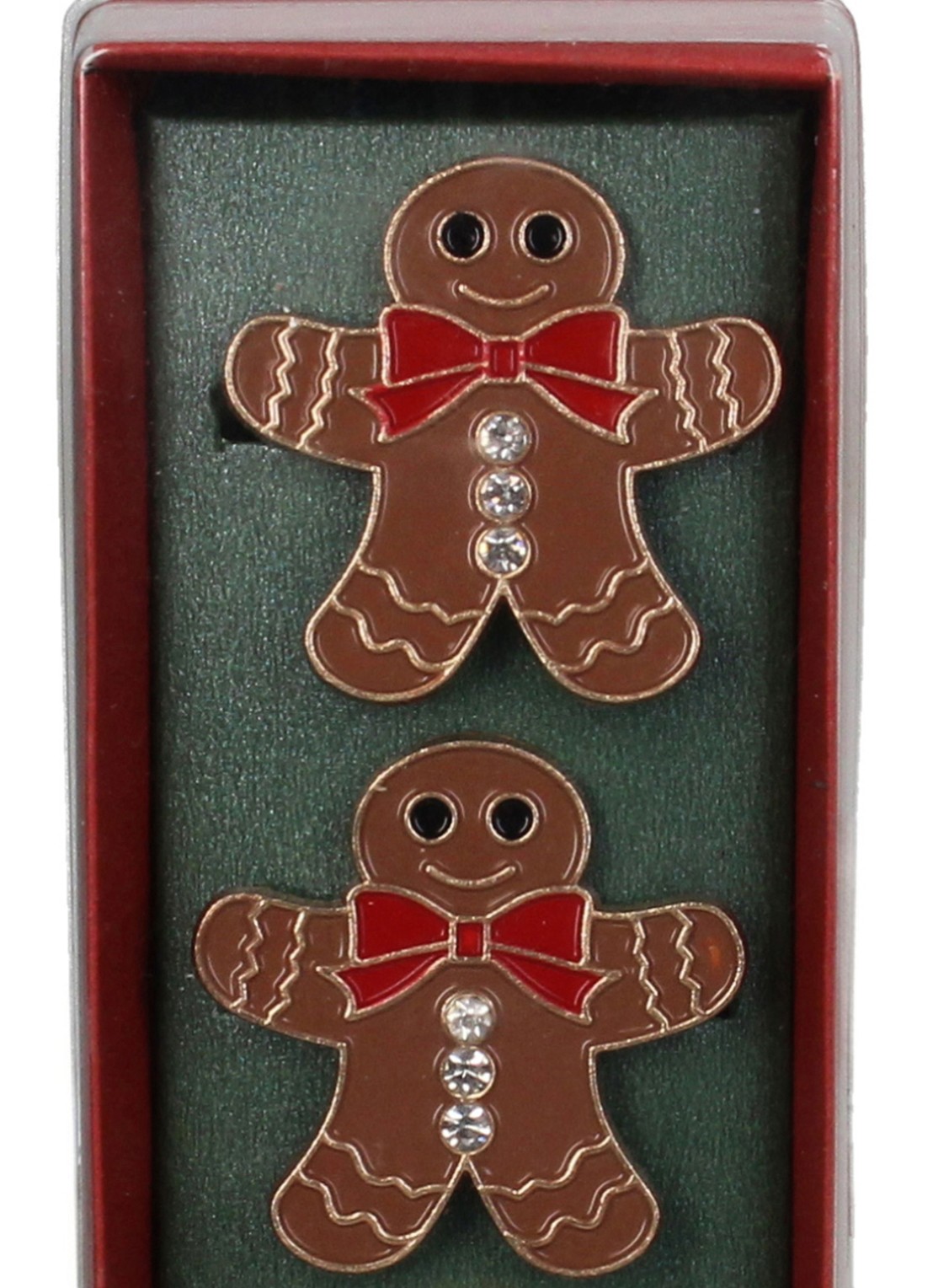 HD Collection Gingerbread servetring set van 4 - detail bruin