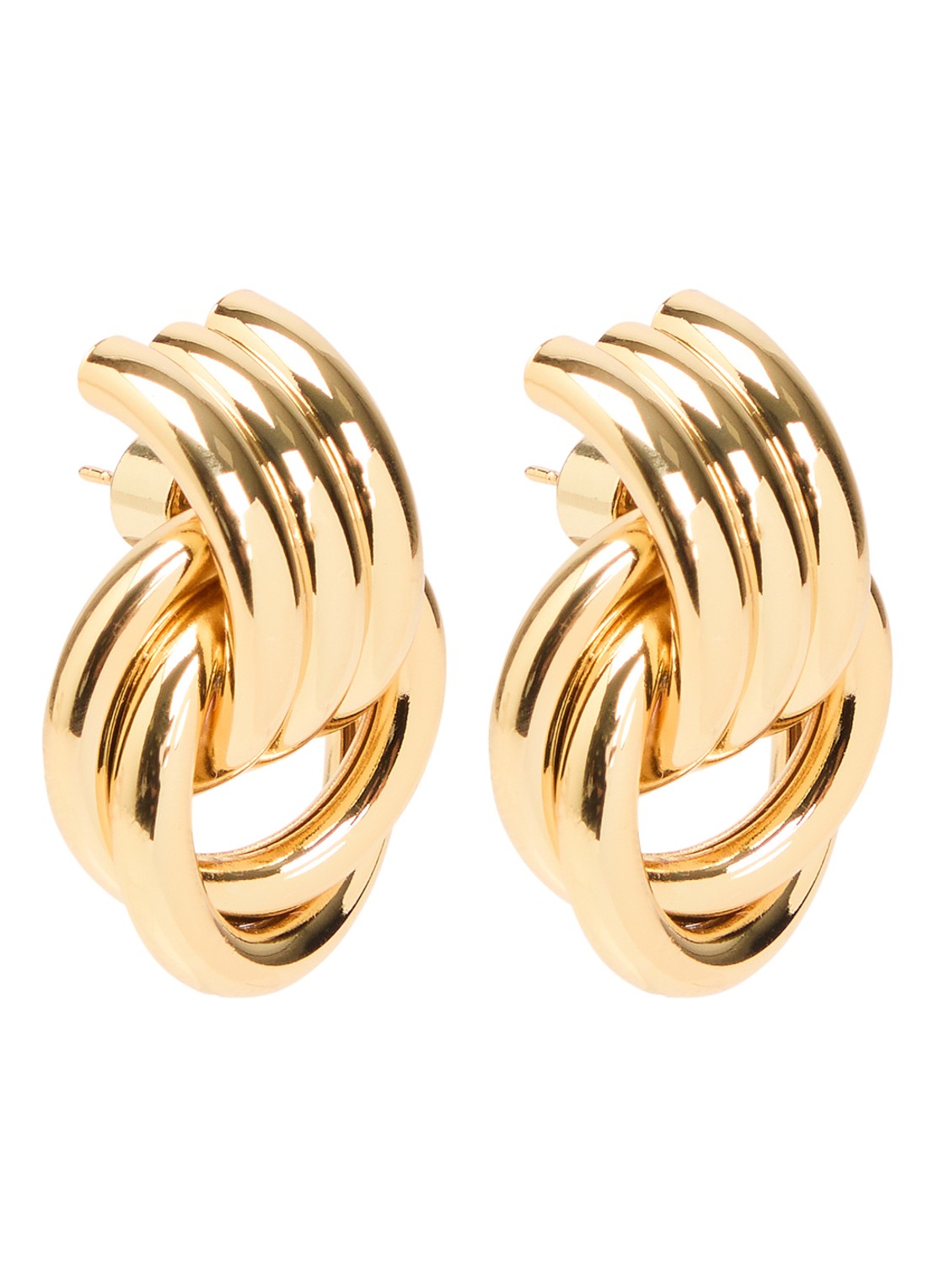 Heaven Mayhem Baby Knot oorstekers - voorkant 3 goud