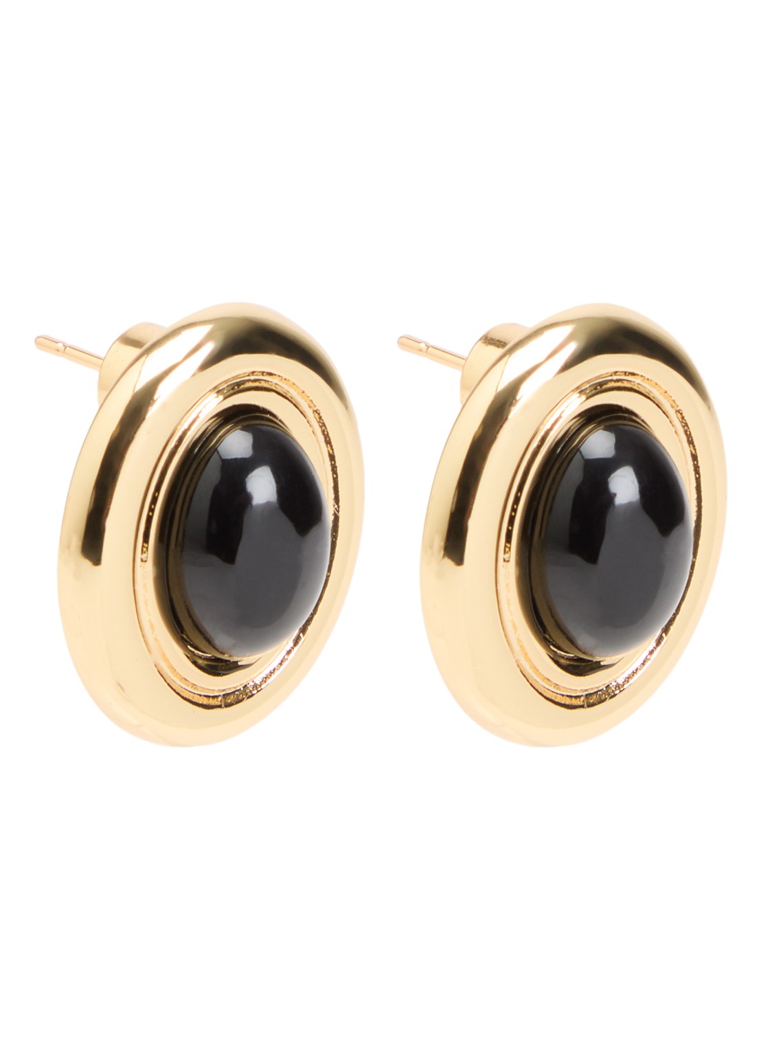 Heaven Mayhem Prize oorstekers met kristal - voorkant zilver