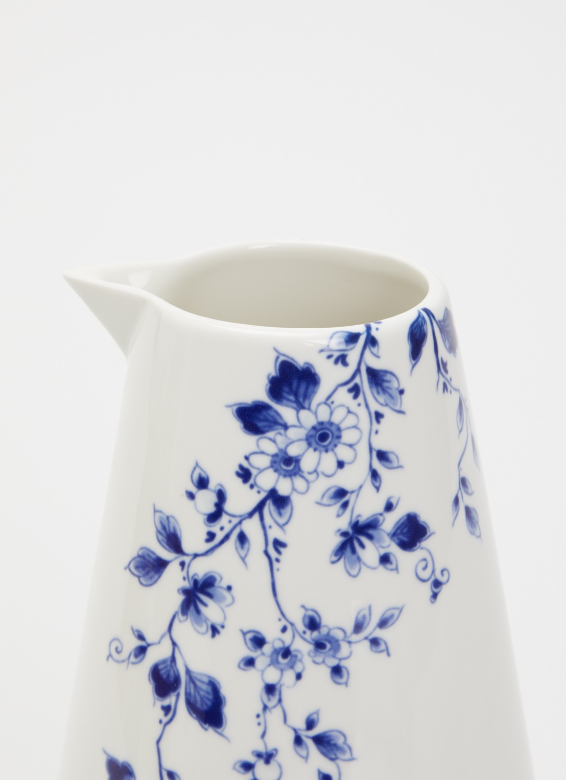 Heinen Delfts Blauw Blauw Vouw kan 70 cl  - voorkant 2 wit