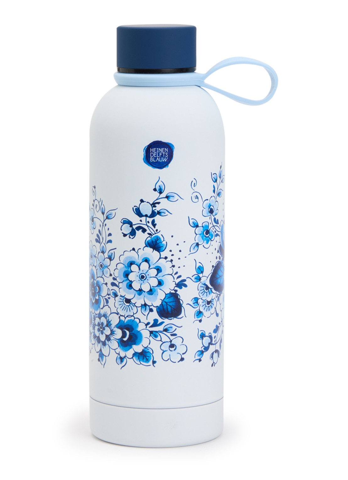 Heinen Delfts Blauw Delfts Blauw thermosfles 50 cl - voorkant blauw