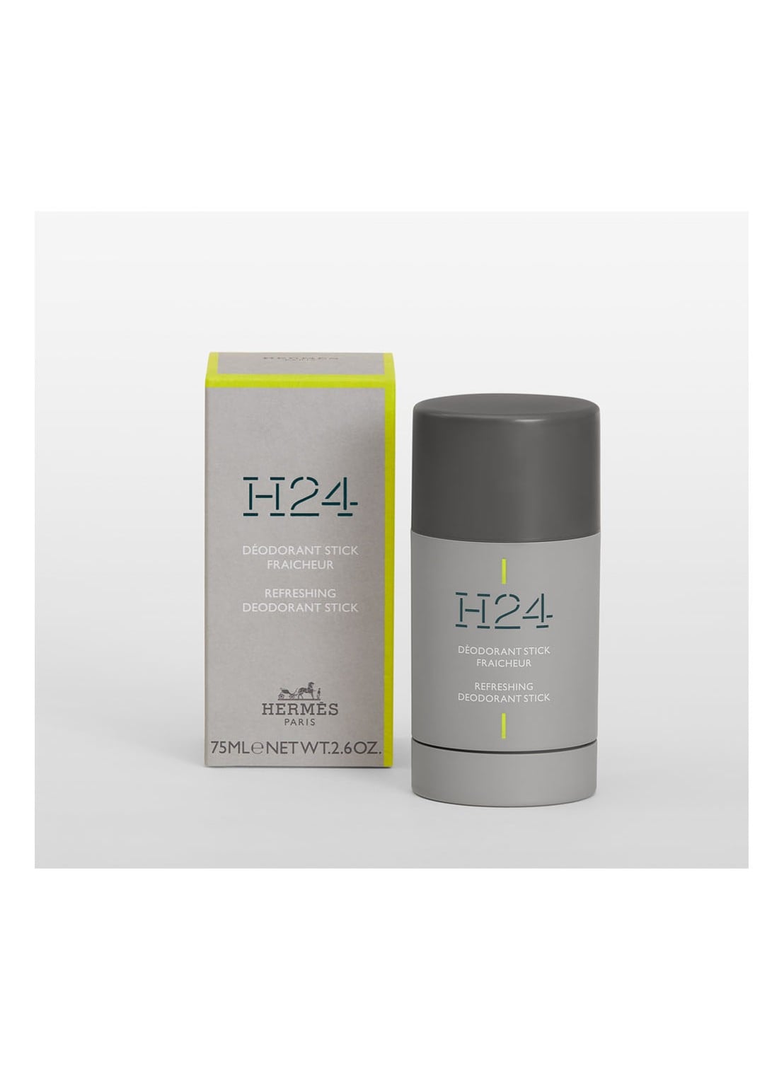 HERMÈS H24 Refreshing Deodorant Stick - voorkant 2 grijs