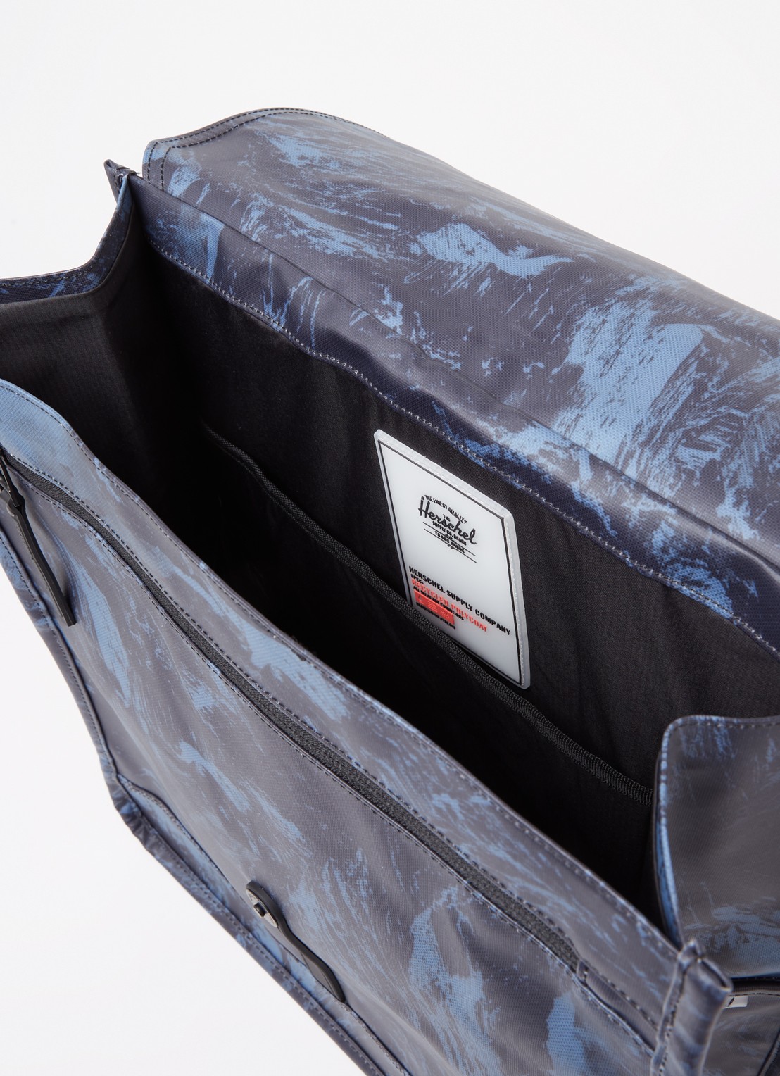 Herschel Supply City rugzak met logo - detail 3 blauw