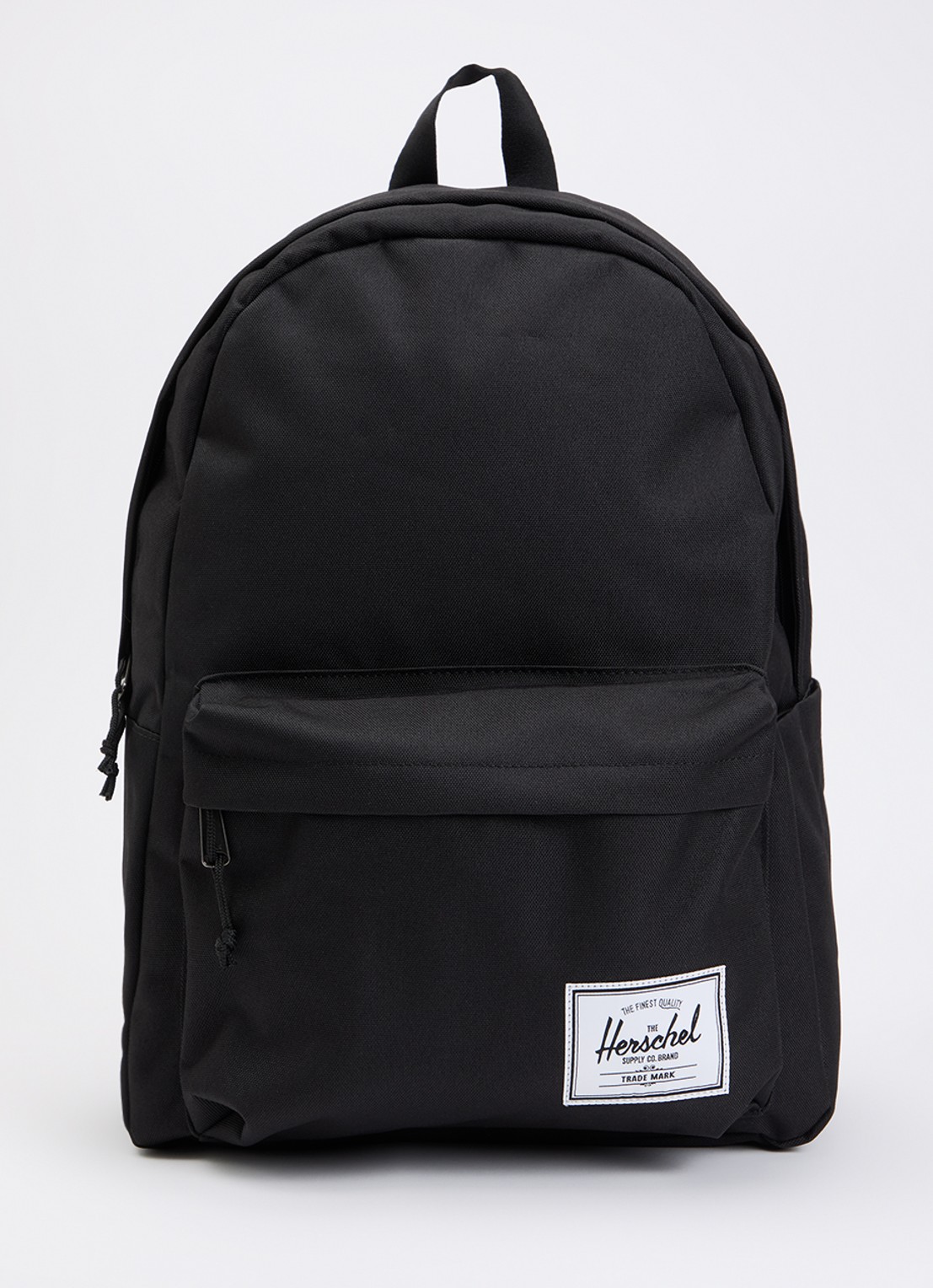 Herschel Supply Classic Xl rugzak met 16 inch laptopvak - voorkant 3 zwart