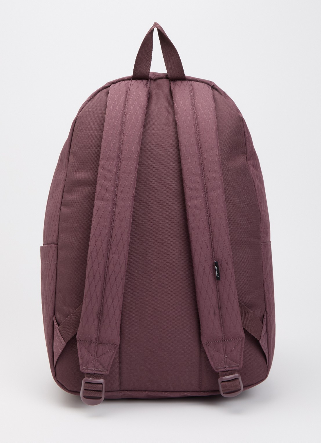 Herschel Supply Classic XL rugzak met logo en 16 inch laptopvak  - achterkant 2 bordeauxrood