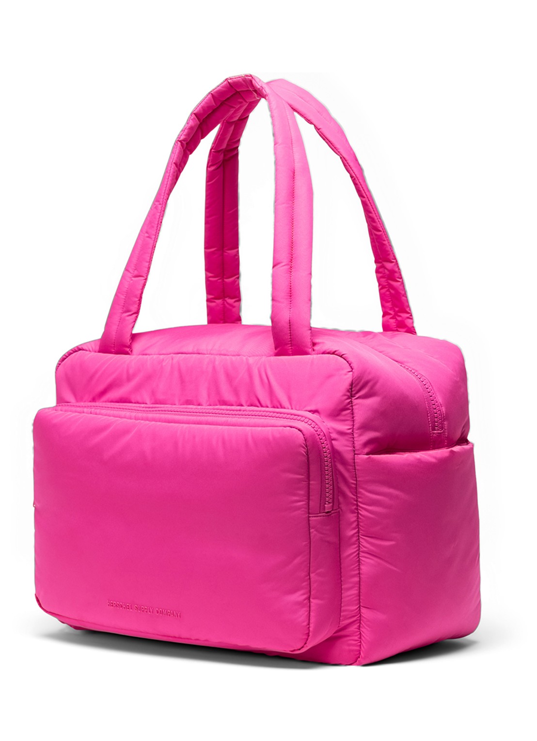 Herschel Supply Cloudform handtas met logo - voorkant 2 fuchsia