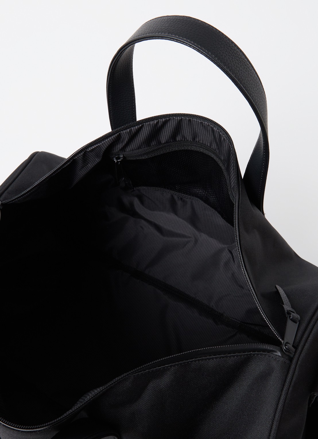 Herschel Supply Duffle Novel 43L weekendtas met afneembare schouderriem - detail 3 zwart