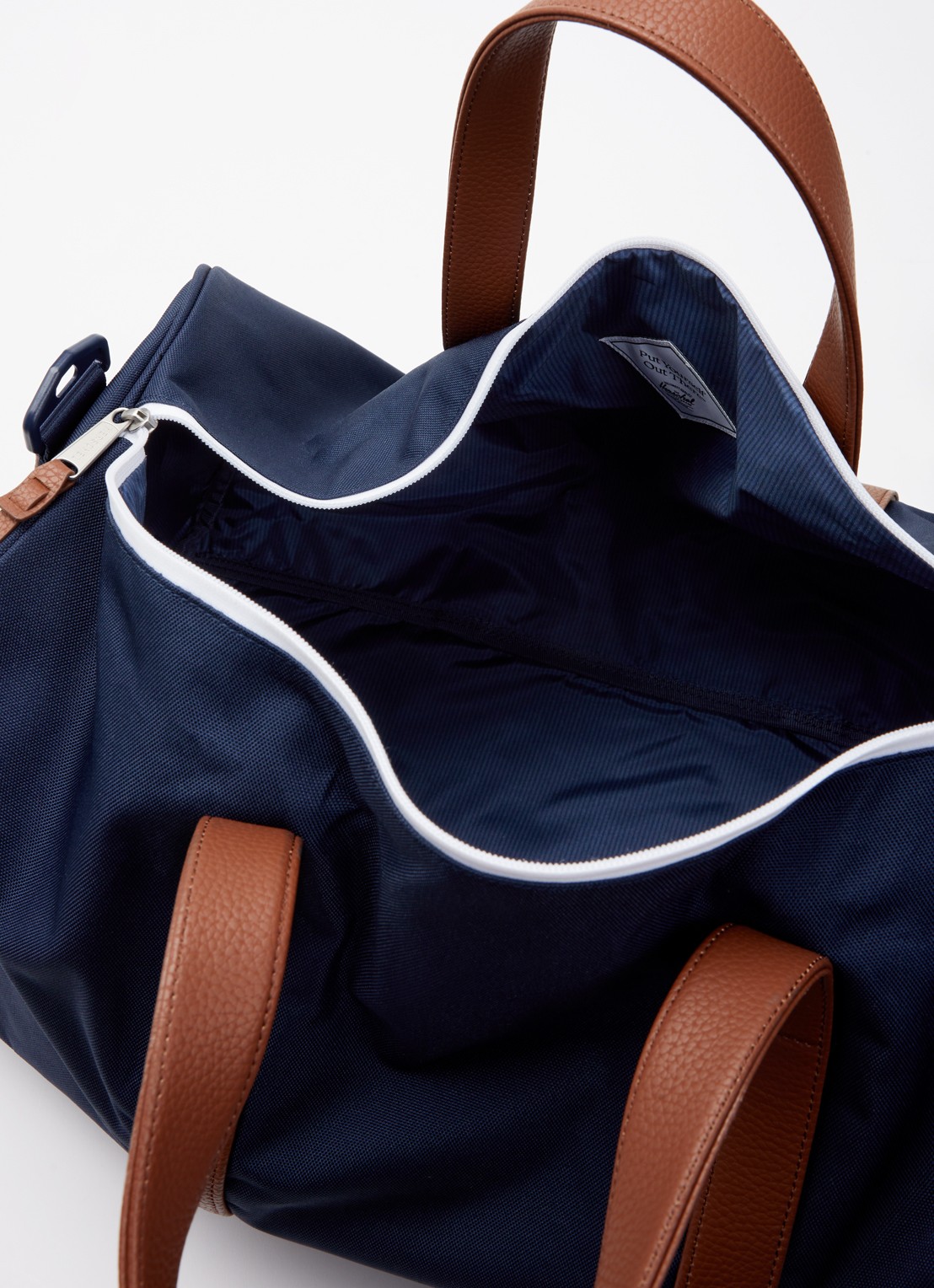 Herschel Supply Duffle Novel 43L weekendtas met afneembare schouderriem - detail 2 donkerblauw