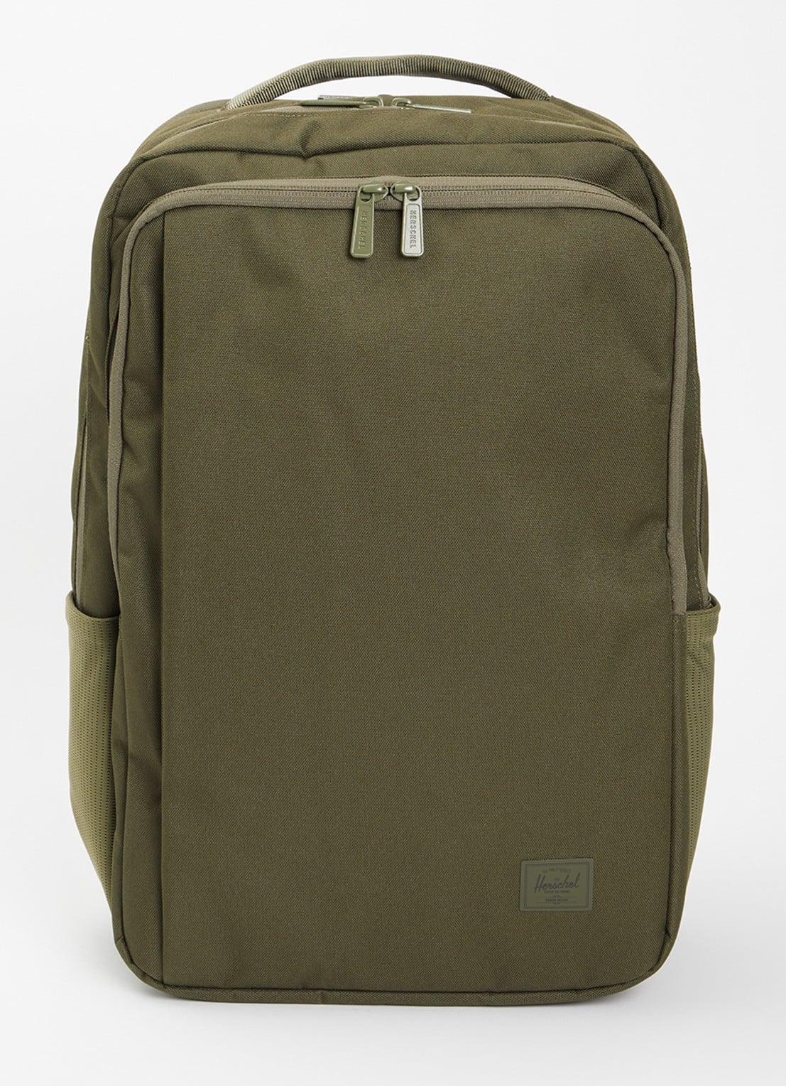 Herschel Supply Kaslo rugzak met 15 / 16 inch laptopvak - voorkant 3 mosgroen