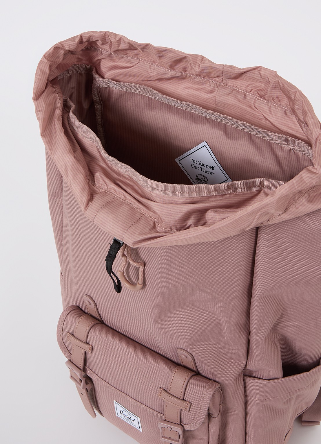 Herschel Supply Little America rugzak met 16 inch laptopvak - detail 2 oudroze