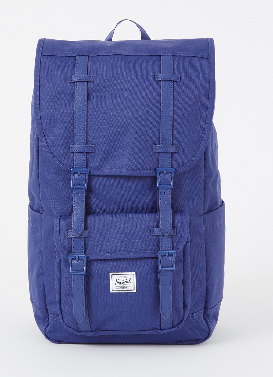 Herschel Supply Little America rugzak met 16 inch laptopvak - voorkant 3 kobaltblauw