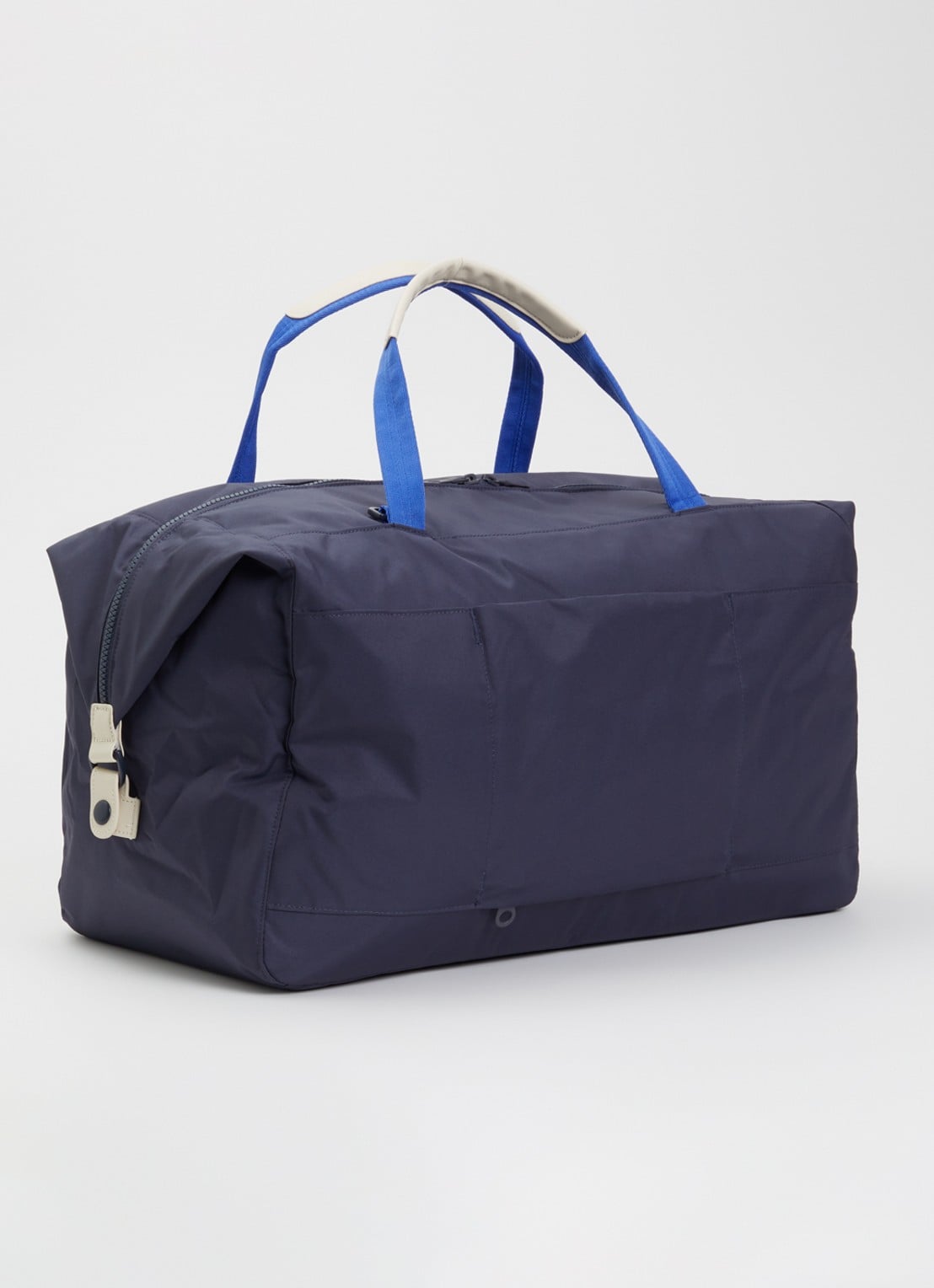 Herschel Supply Maia weekendtas met 16 inch laptopvak en afneembare schouderriem  - achterkant blauw