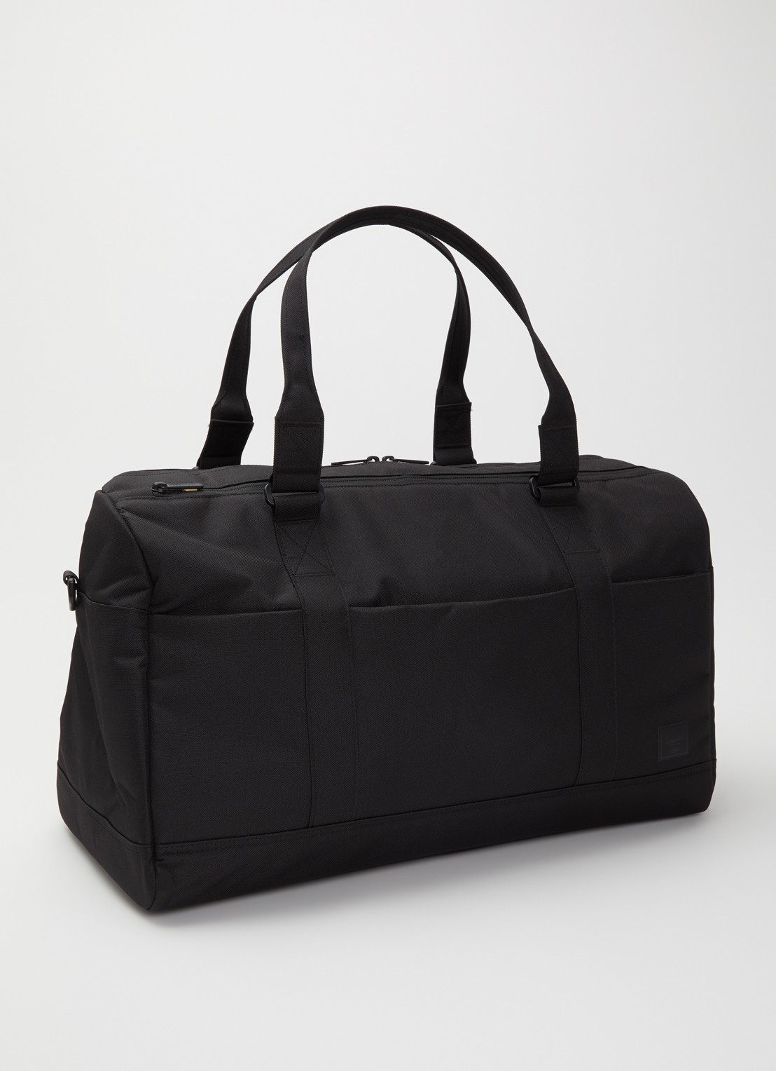 Herschel Supply Novel Tech weekendtas  met afneembare schouderriem - achterkant zwart