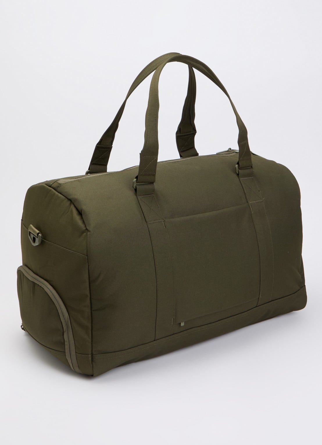 Herschel Supply Novel Tech weekendtas  met afneembare schouderriem - achterkant donkergroen
