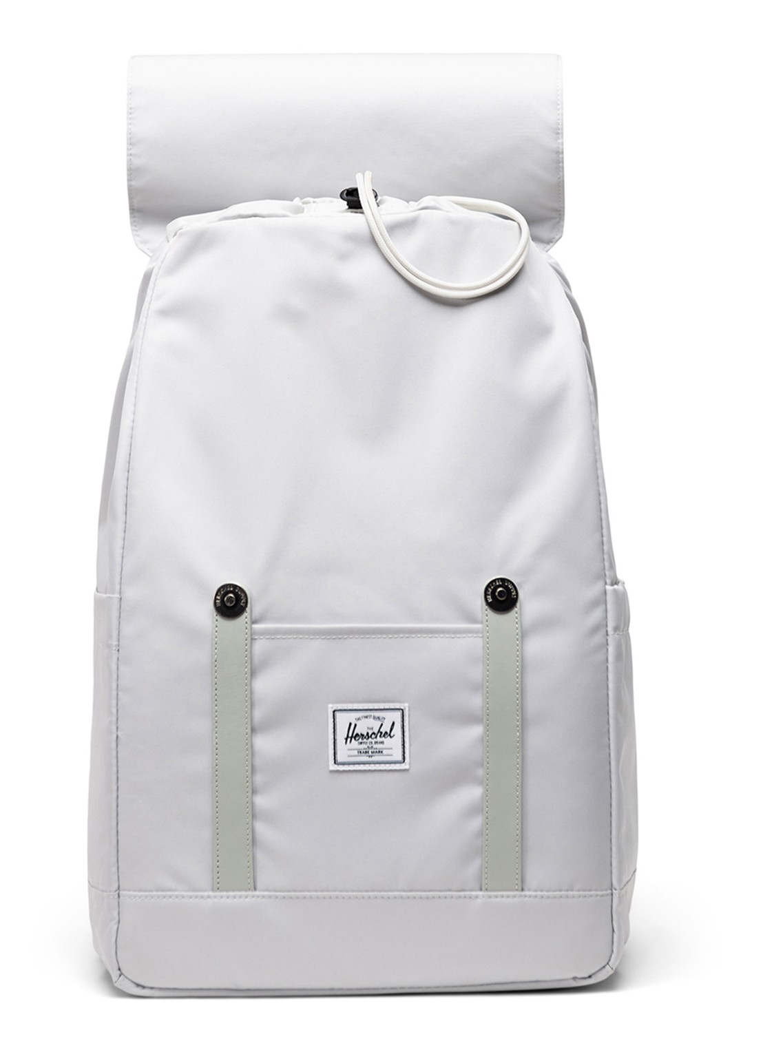 Herschel Supply Retreat rugzak met logo - voorkant 3 metallic