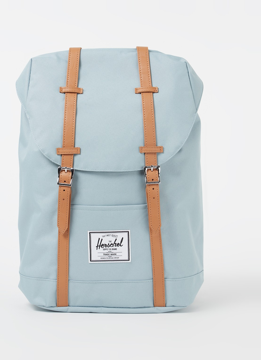 Herschel Supply Retreat S rugzak met 13 inch laptopvak - voorkant blauwgrijs