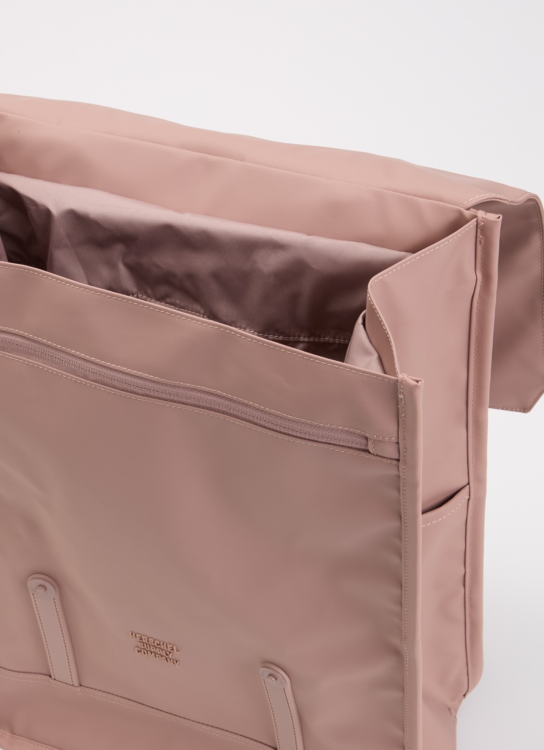 Herschel Supply Survey rugzak met 16 inch laptopvak en waterafstotende coating - detail 2 oudroze
