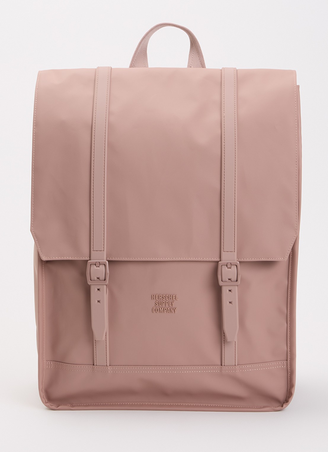 Herschel Supply Survey rugzak met 16 inch laptopvak en waterafstotende coating - voorkant oudroze
