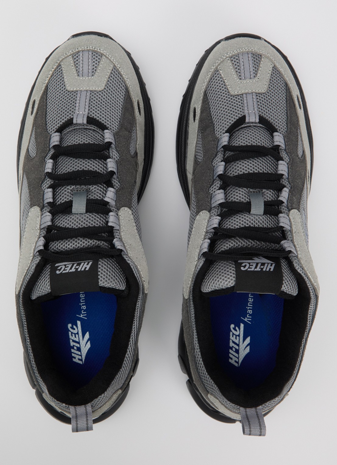 Hi-Tec Adv Racer sneaker met suède details - detail 4 donkergrijs